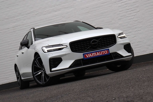 Volvo V60 T6 Recharge AWD PHEV R-Design - Black/H&K/Cam/19"